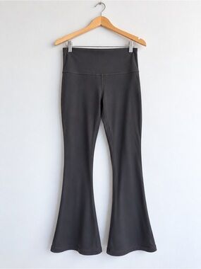 Lululemon Align High-Rise Mini-Flare Pant Regular Graphite Grey Size 10